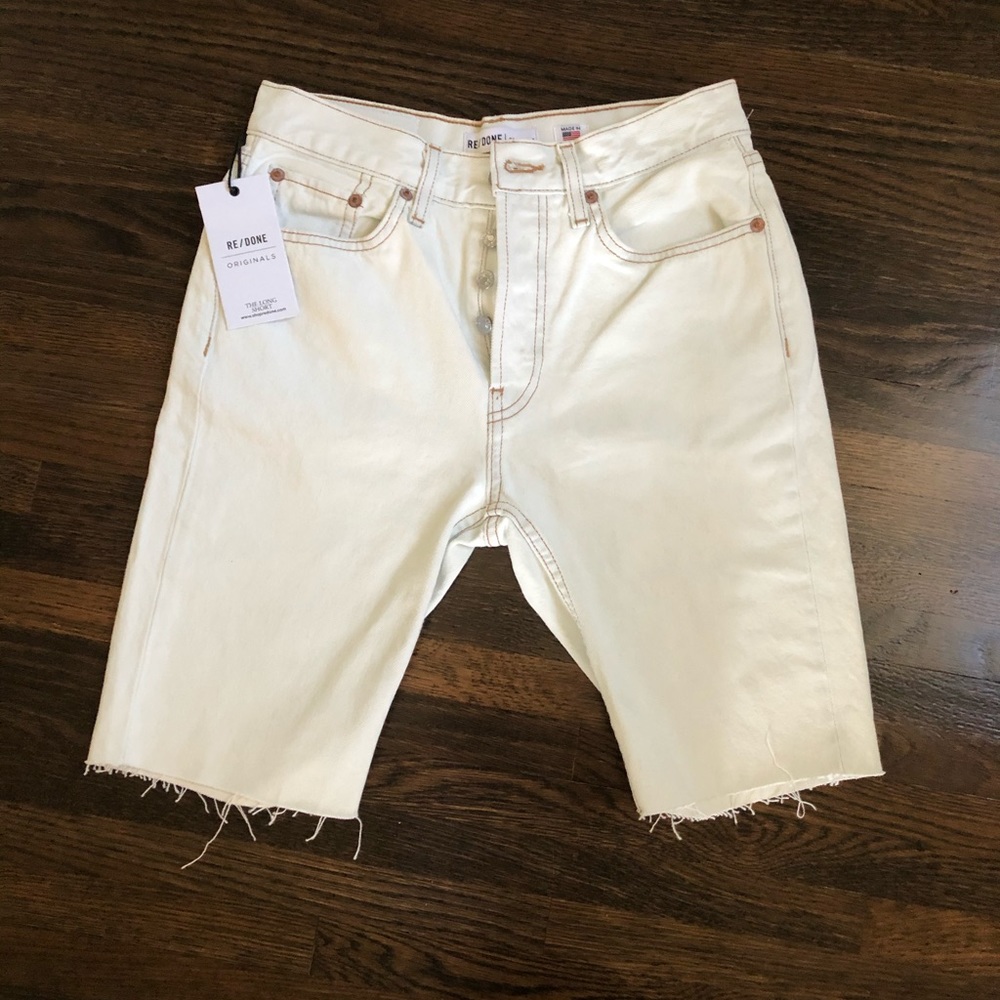 RE/DONE Denim Shorts